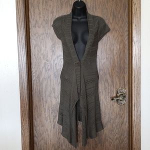 *SOLD*  Short Sleeve Cardigan